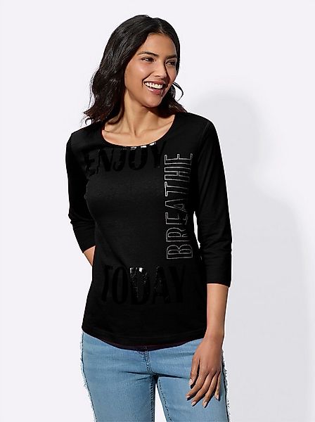 Sieh an! T-Shirt Rundhalsshirt . günstig online kaufen