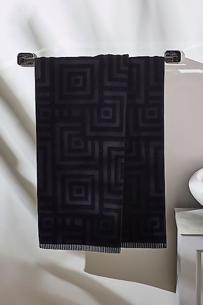 Next Handtuch Handtuch mit geometrischem Muster, günstig online kaufen