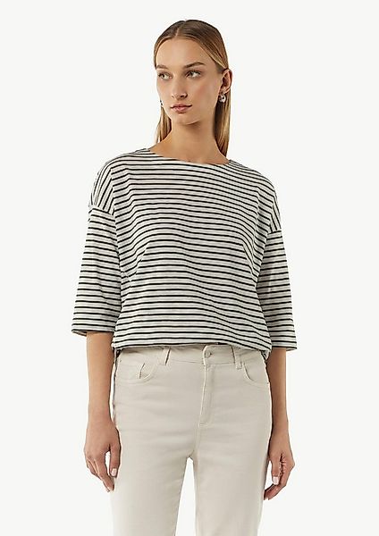 comma 3/4-Arm-Shirt T-Shirt Ringel-Shirt mit 3/4-Arm günstig online kaufen