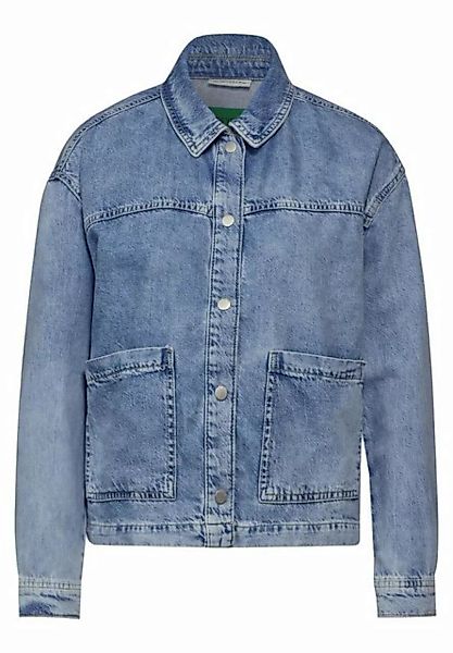 STREET ONE Outdoorjacke LTD QR Denim-Jacket.bleached günstig online kaufen