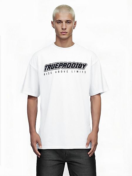 trueprodigy Oversize-Shirt Toni Logoprint Rundhals dicker günstig online kaufen