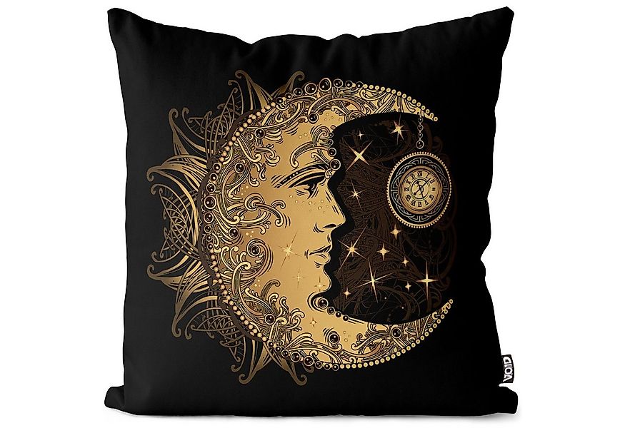 VOID Kissenbezug, (1 Stück), Alchemie Mond Sonne Sterne gold sonne astrolog günstig online kaufen
