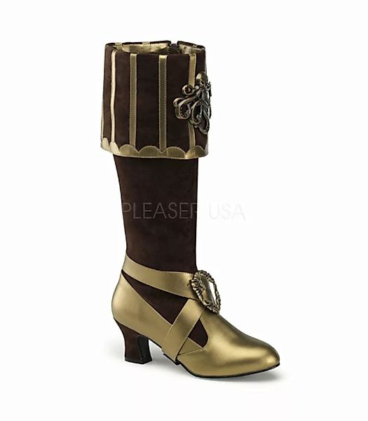 Stiefel CTHULHU-299 - Bronze (Schuhgröße: EUR 36) günstig online kaufen