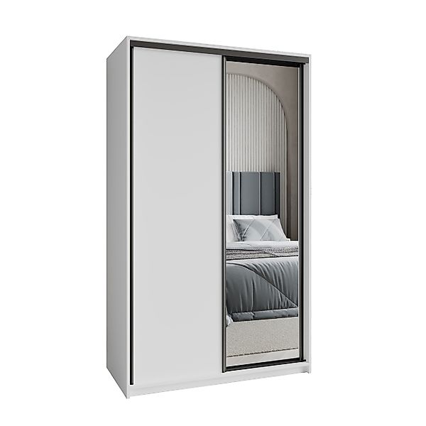 Masseno Schwebetürenschrank TAVI Kleiderschrank mit Spiegel günstig online kaufen