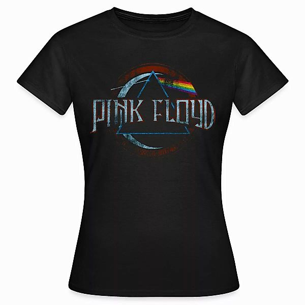 Spreadshirt T-Shirt Pink Floyd Prism Logo günstig online kaufen