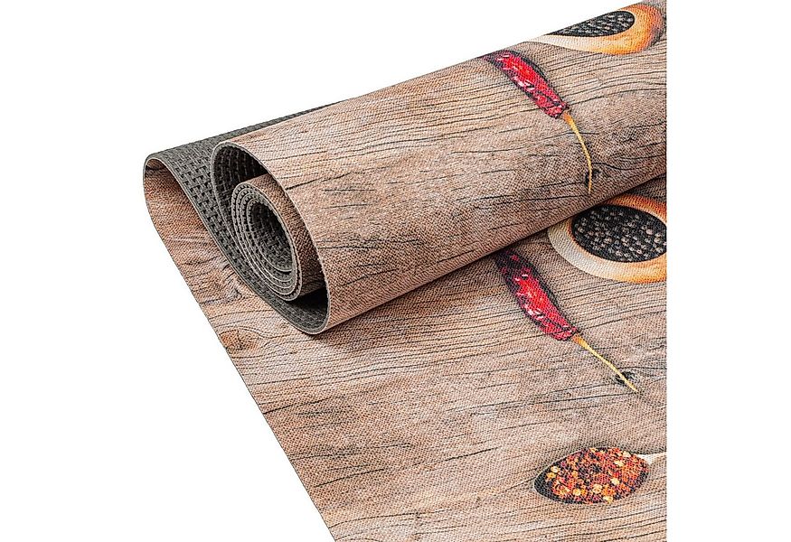 ANRO Küchenläufer RANNA Hochwertig Küchenteppich Teppich Textil, Eckig, Bod günstig online kaufen