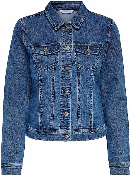ONLY Jeansjacke "ONLWONDER – Jeansjacke mit Teilungsnähten und Stretch", se günstig online kaufen