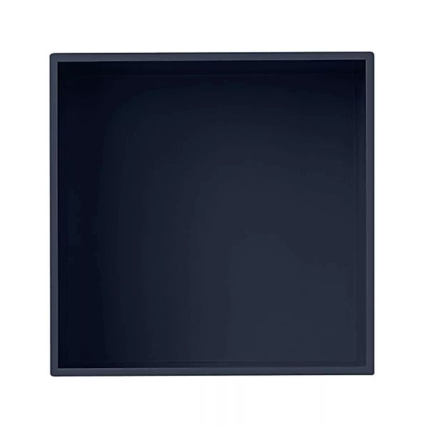 Regal Mini Stacked 2.0 grün holz natur / Größe M - quadratisch - 33 x 33 cm günstig online kaufen