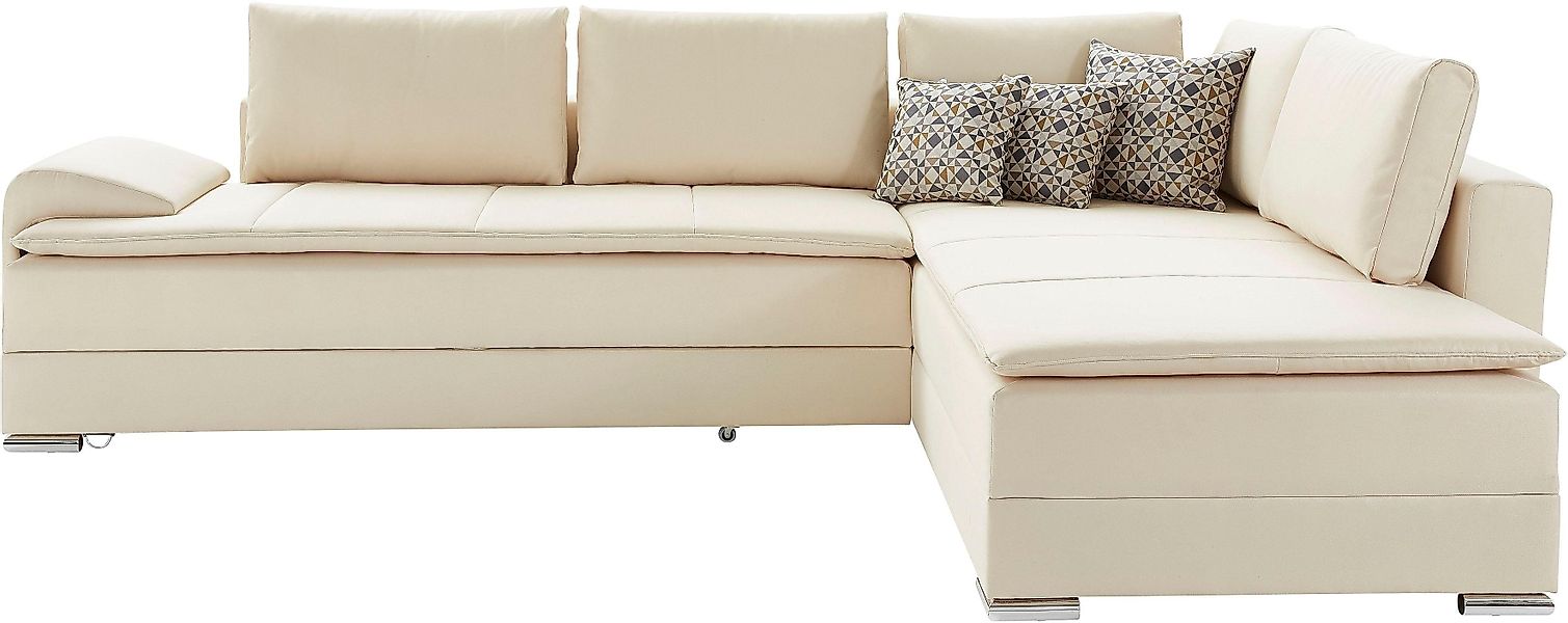 INOSIGN Ecksofa "Night & Day L-Form, B: 324 cm", mit Bettfunktion, Bettkast günstig online kaufen