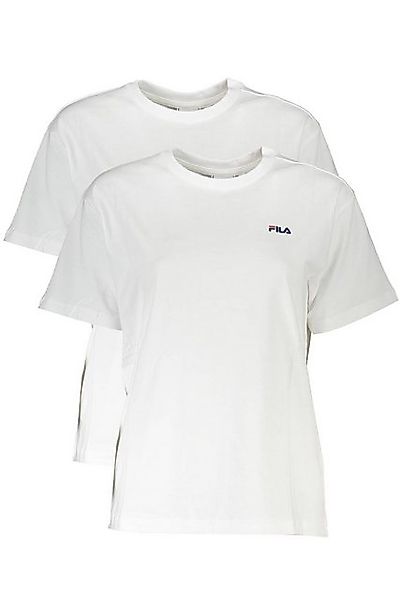 Fila T-Shirt Bio-Baumwoll Damen-Shirt Weiß - Zweierpack mit günstig online kaufen