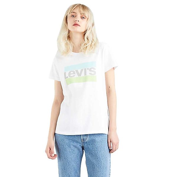 Levi´s ® The Perfect Kurzärmeliges T-shirt XS White günstig online kaufen