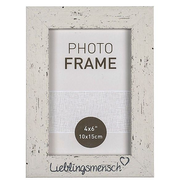 Marabellas Shop Fotohalter Foto-Rahmen Lieblingsmensch ca. günstig online kaufen