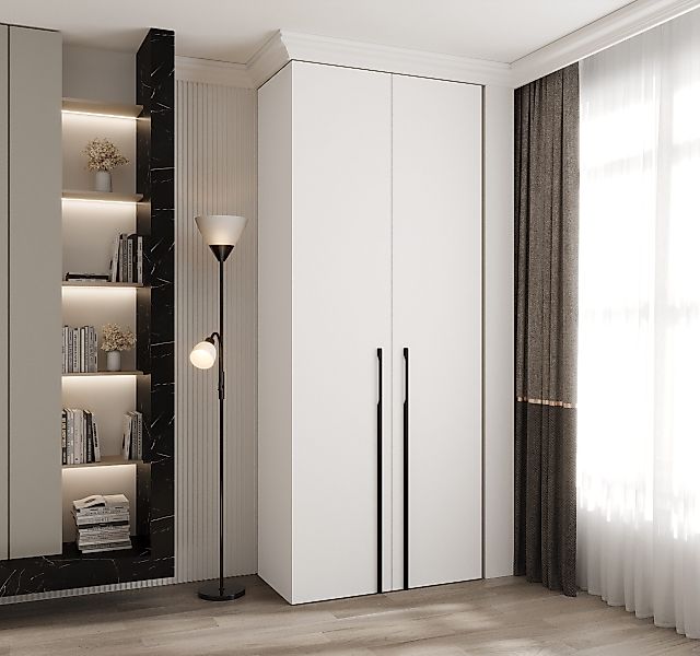 ABIKS MÖBEL Drehtürenschrank COMO 3 Schlafzimmerschrank mit Kleiderstange u günstig online kaufen