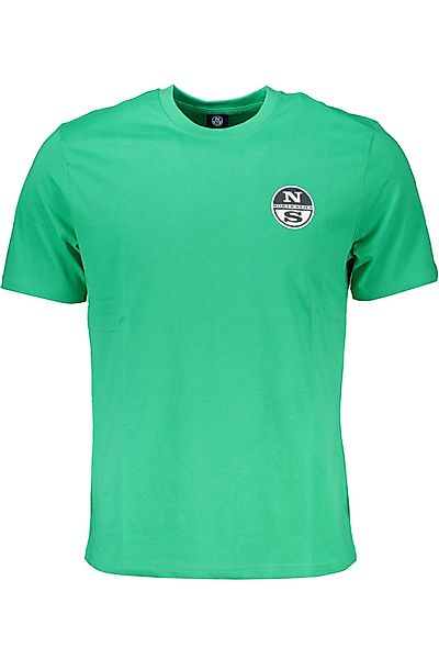 North Sails T-Shirt Grünes Herren Kurzarm-T-Shirt günstig online kaufen