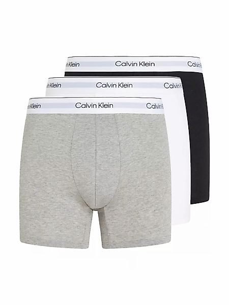 Calvin Klein 3-er Set Boxer Briefs Schwarz, Weiß & Grau günstig online kaufen