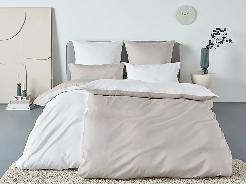OTTO home Bettwäsche "Mila2" 2 Stk. tlg. Mako-Satin aus 100% Baumwolle, Grö günstig online kaufen