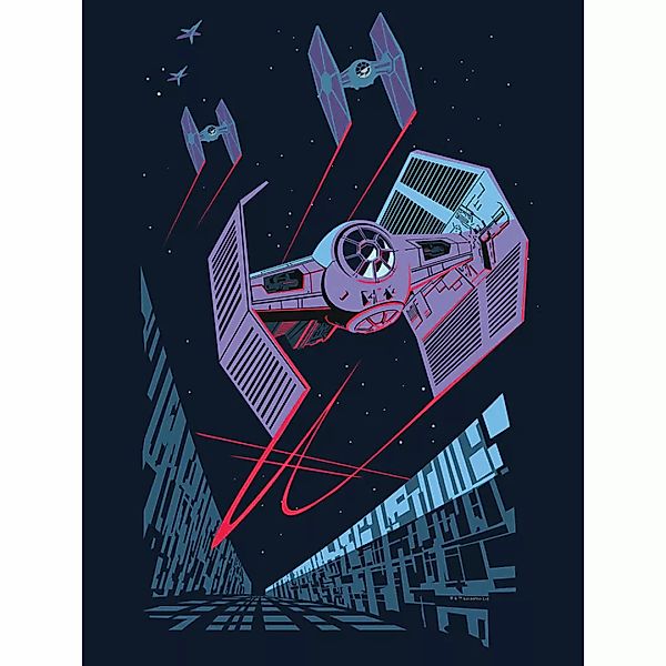 Komar Poster Star Wars Classic Vector TIE-Fighte Star Wars - Classic B/L: c günstig online kaufen