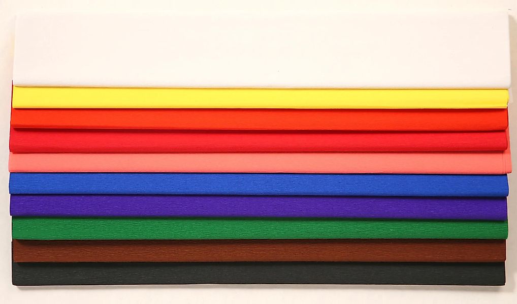CLAIREFONTAINE Kreppband Krepppapier, Pack. 10 Bogen günstig online kaufen
