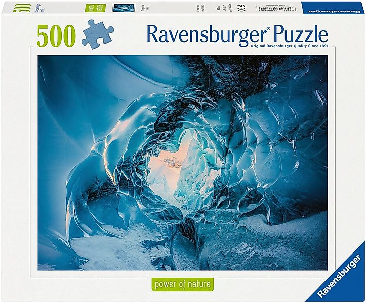 Ravensburger Puzzle power of nature, Im Auge des Gletschers, 500 Puzzleteil günstig online kaufen