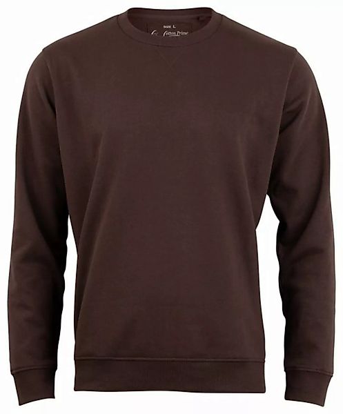 Cotton Prime® Sweatshirt Sweater Pullover aus Baumwollmischung und weichem günstig online kaufen