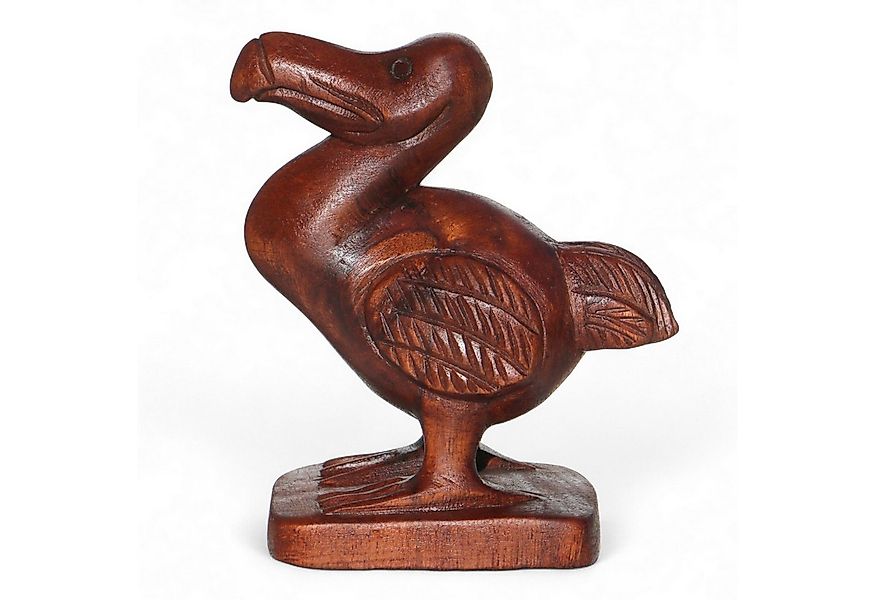 Wogeka Tierfigur Dodo Holz-Figur Dekoration Vogel Tier günstig online kaufen