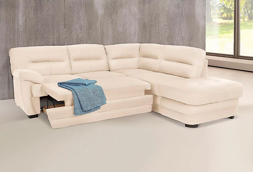 COTTA Ecksofa »Royale L-Form«, wahlweise mit Bettfunktion günstig online kaufen