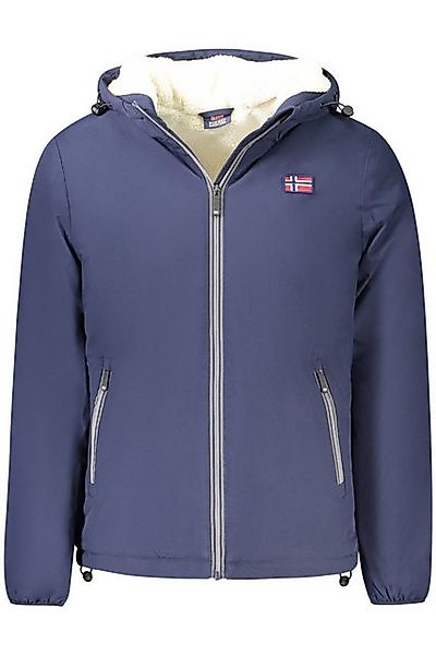 NORWAY 1963 Outdoorjacke Herrenjacke Blau mit Teddyfutter und Kapuze – Norw günstig online kaufen