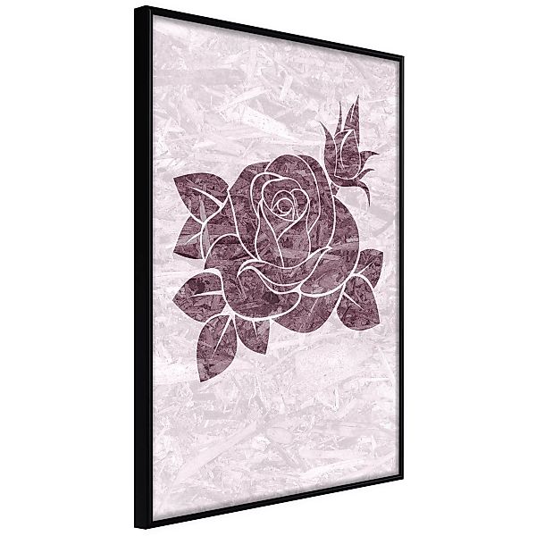 Poster - Monochromatic Rose günstig online kaufen