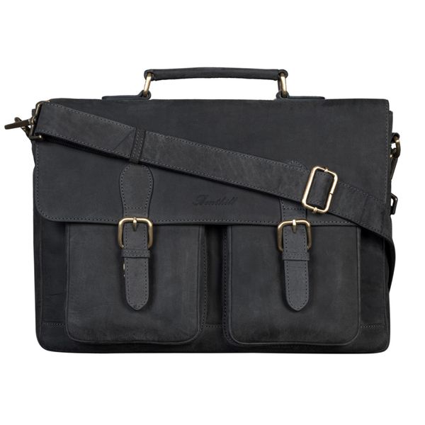Benthill Aktentasche Echt Leder Laptoptasche Notebooktasche günstig online kaufen