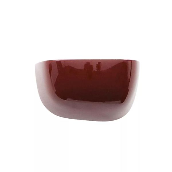 Vitra - Corniches Bouroullec Wandregal S - japanisch rot/glänzend/21.0 x 11 günstig online kaufen