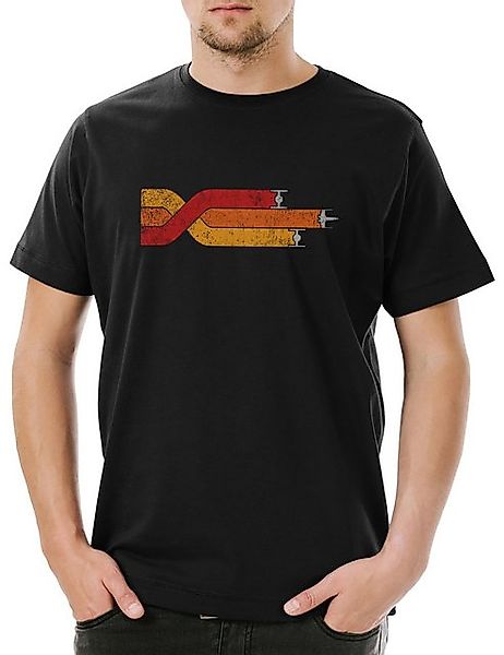 Urban Backwoods Print-Shirt Urban Backwoods Star Battle Knot Herren T-Shirt günstig online kaufen
