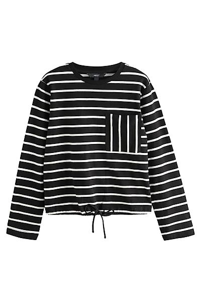 Next Langarmshirt Langarmshirt mit Kordelzug aus günstig online kaufen