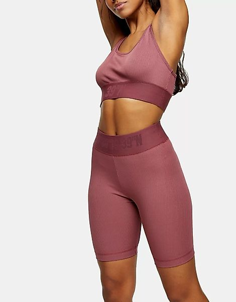 Topshop – Activewear – Legging-Shorts in Rosé-Rosa günstig online kaufen
