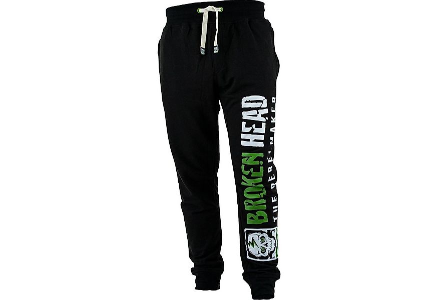 Broken Head Jogginghose Green Riot günstig online kaufen