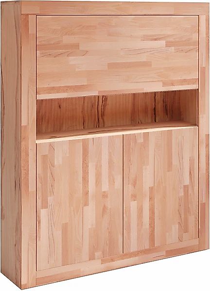 OTTO home Sekretär "Logo" mit viel Stauraum, teilmassiv günstig online kaufen