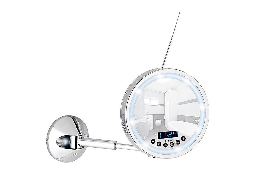 WENKO Badspiegel LED Wandspiegel Kosmetikspiegel Schminkspiegel Badspiegel, günstig online kaufen