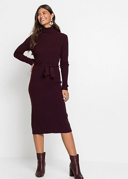 bonprix Strickkleid für festliche Anlässe, aus Viskose, Polyamid und Polyes günstig online kaufen