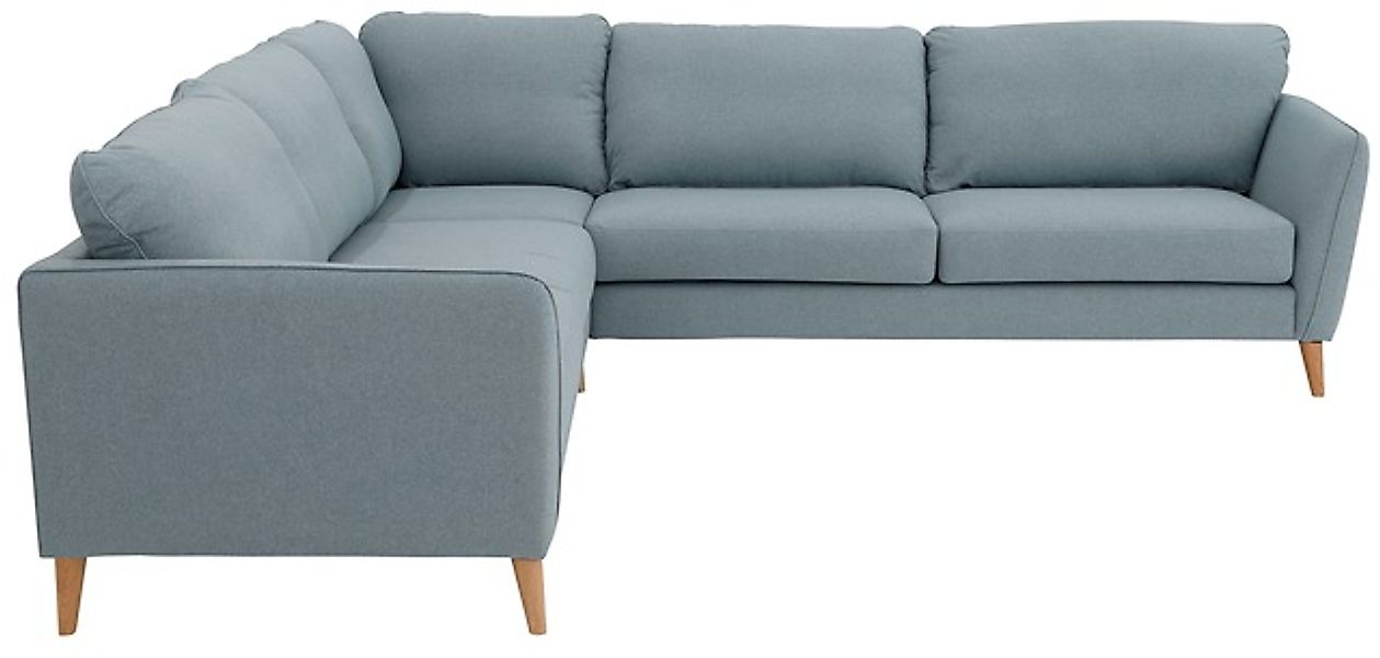 Home affaire Ecksofa »MARSEILLE 278/278 cm, L-Form, Webstoff, Flachgewebe, günstig online kaufen