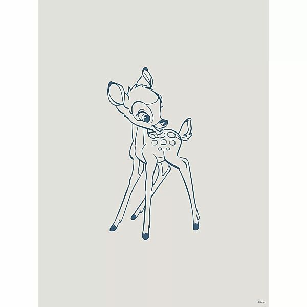 Disney Poster Bambi Grau und Blau 40 cm x 50 cm 612829 günstig online kaufen