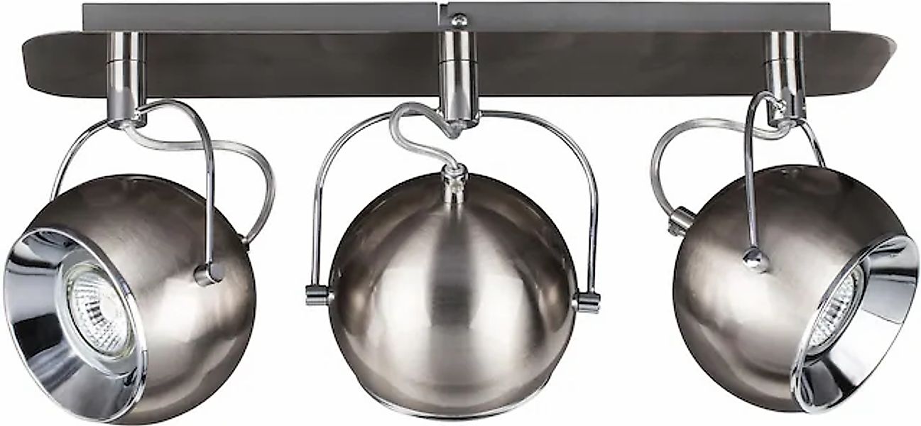 SPOT Light Deckenleuchte »BALL WOOD«, 3 flammig, Leuchtmittel GU10   LED we günstig online kaufen