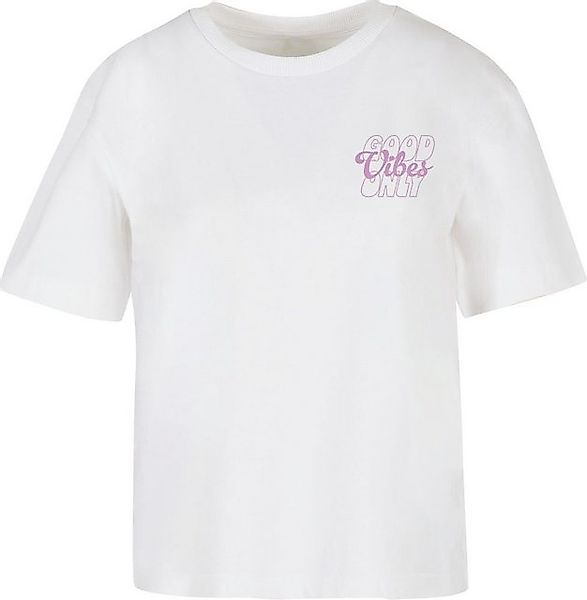Miss Tee T-Shirt Good Vibes Wording Tee günstig online kaufen
