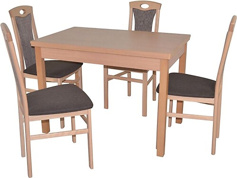 HOFMANN LIVING AND MORE Essgruppe "5tlg. Tischgruppe", (Spar-Set, 5 tlg., 5 günstig online kaufen