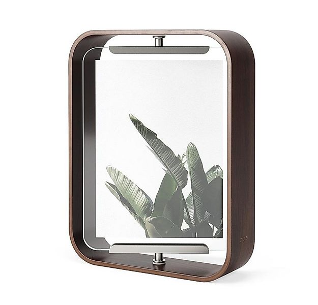 Umbra Rahmen Bellwood Tischbilderrahmen in Walnuss Antik, zweiseitiger Bild günstig online kaufen