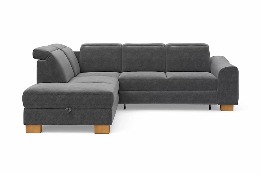 Home affaire Ecksofa »Dundee L-Form«, wahlweise mit Kopfteilverstellung und günstig online kaufen