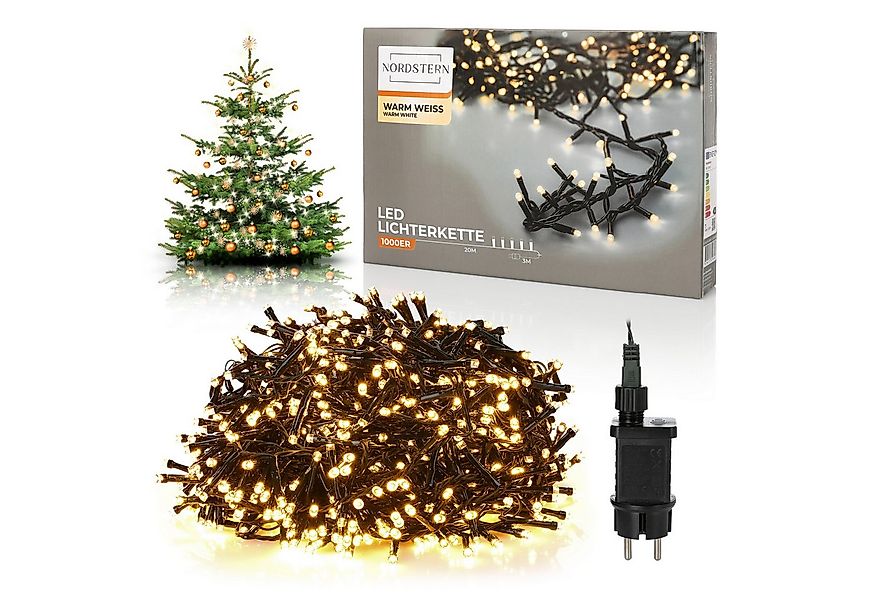 Nordstern LED-Lichterkette WarmWeiß von 24 bis 1.200 LED Weihnachtsdeko für günstig online kaufen