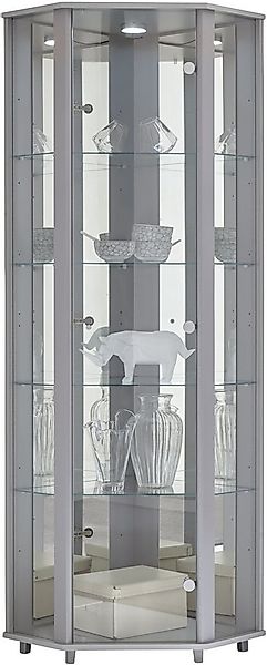 fif möbel Eckvitrine TRIO Höhe ca. 172 cm, ink. Beleuchtung Eckvitrine/Glas günstig online kaufen