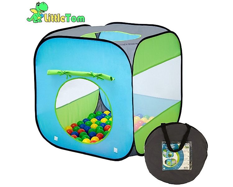 LittleTom Spielzelt mit 200 Bällen - Pop Up Kinderspielzelt - Bällebad Zelt günstig online kaufen