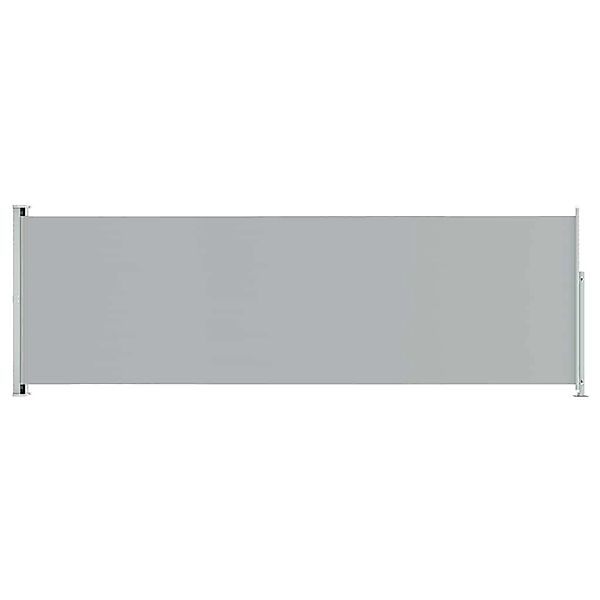 furnicato Seitenmarkise Ausziehbar 200x600 cm Grau günstig online kaufen