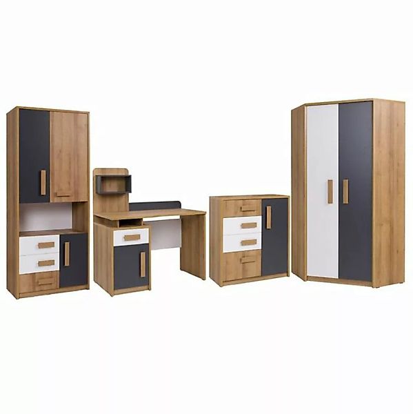 Marmex Möbel Mehrzweckschrank-Set Quatro SET A, (4-St) günstig online kaufen