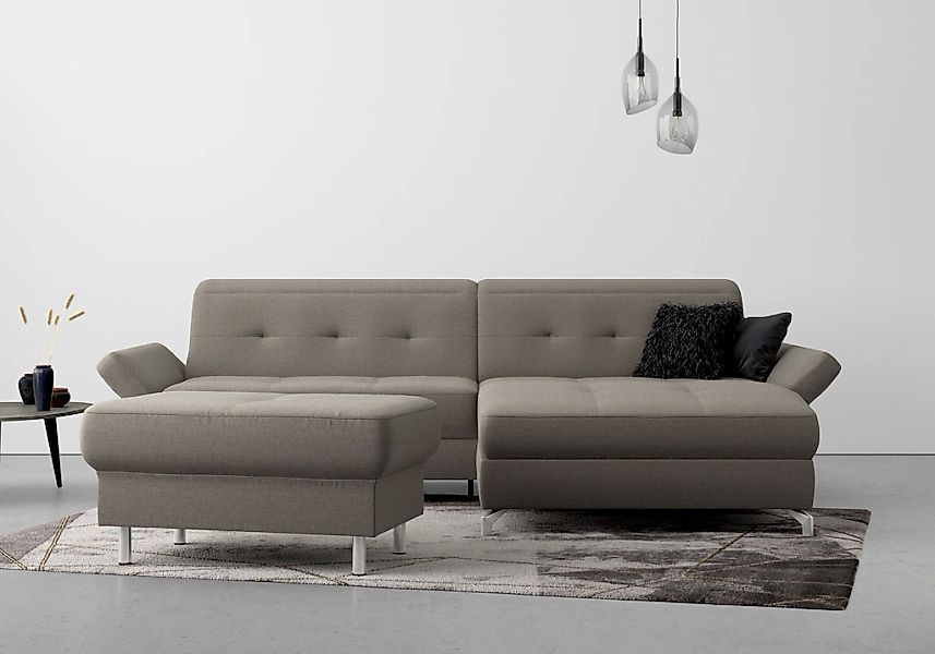 Home affaire Polsterhocker "Maredo" Federkern-Polsterung, passend zur "Mare günstig online kaufen